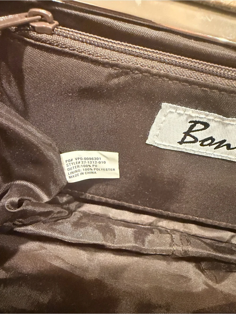 Vintage Bonita Bags NY Faux Croc Pleated Clutch – Neutral Cream